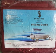 Seapisode 4 Bow Marine Grade Fade and Crack Resistant Bimini Top Replacement