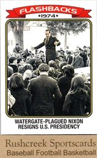 2023 Topps Heritage #NF-7 Richard Nixon News Flashbacks
