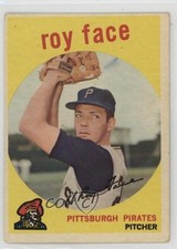 1959 Topps Roy Face #339 0z0n