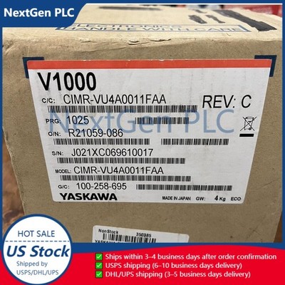 Yaskawa CIMR-VU4A0011FAA Vfd Variable Frequency Drive.