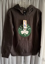 NWT Boston Celtics Adidas Pullover Hoodie Youth Size Medium 10/12 Gray