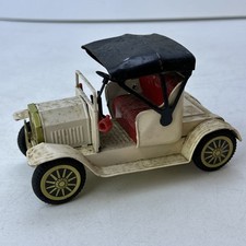 Vintage Friction Tin Antique Car Toy Japan Opel CZ-345 As Is See Video
