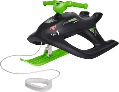 Big-Bobby-Bob - Wild Spider - Kinderschlitten, Zugseil Mit Griff, Leichte Lenkun