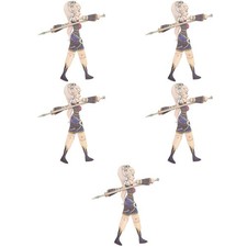 Set of 5 Handpuppen-bausatz Chinesisches Schattenpuppenspielzeug Puppenset