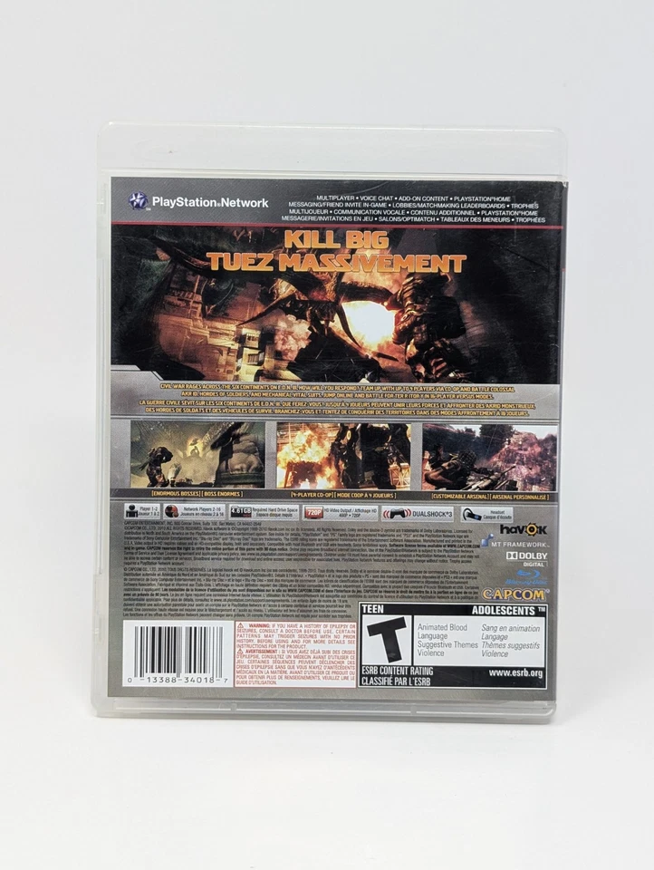 Lost Planet 2 (Sony PlayStation 3 PS3) - CIB Complete - Image 2 of 3