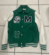 MCNEAL Collegejacke Herren S grün/weiß Baum...