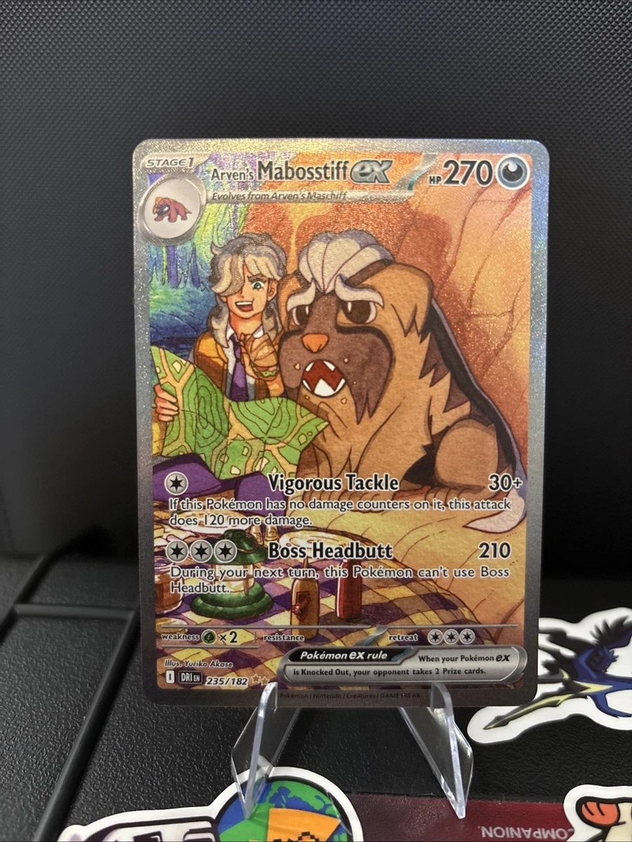 mabosstiff pokemon card value Pokemon TCG Mabosstiff ex Box – Maziply Toys main image 1