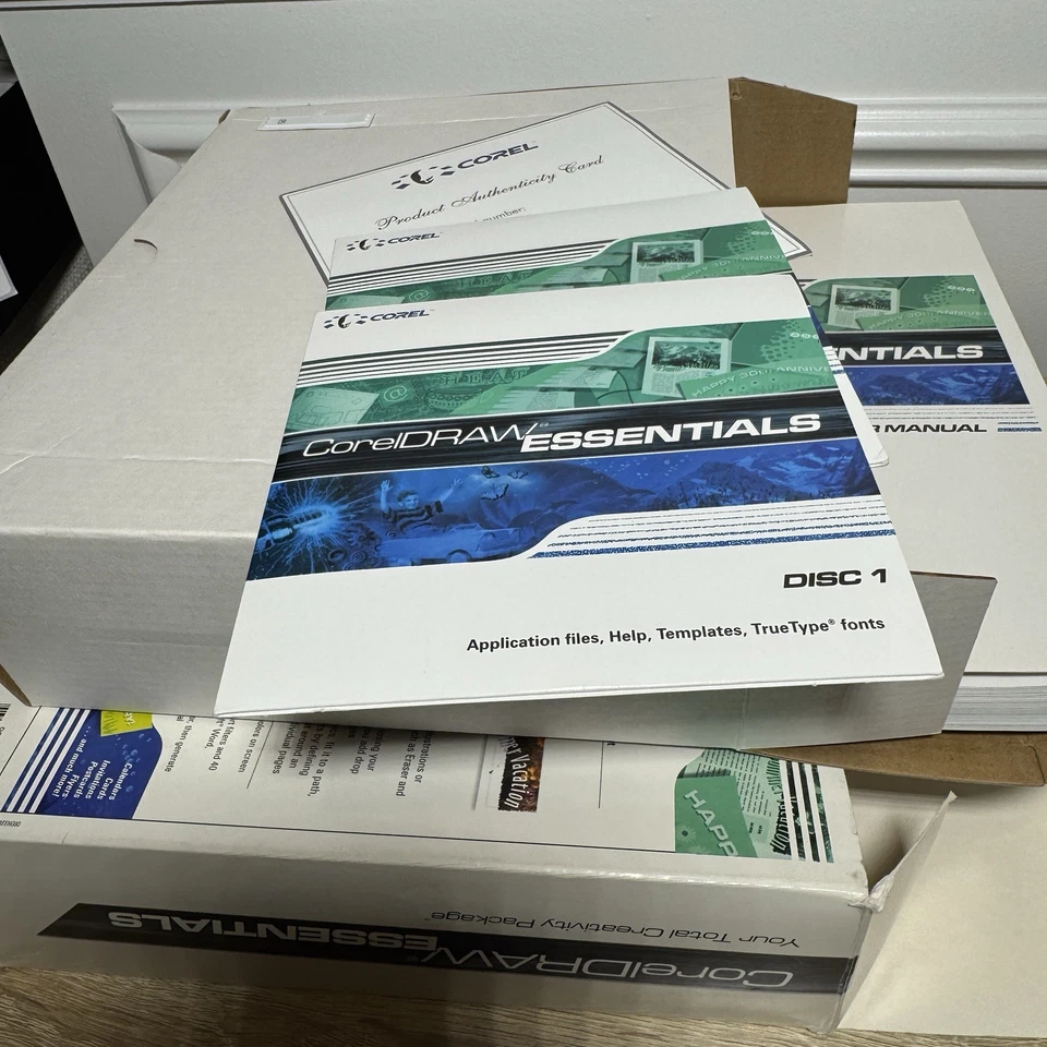 VTG CorelDraw Graphics Suite 9 Academic PC Software CD-Rom - New W Autheticity - Image 2 of 4