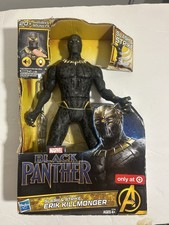 Figura Hasbro Marvel Slash and Strike Black Panther 13" Nueva 2017 Exclusiva