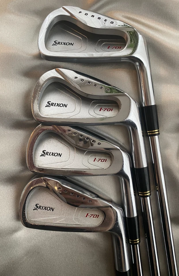 Srixon I-701 Iron Set 3-9 N.S.PRO 950GH flex Regular Right Handed Used - Image 2 of 4