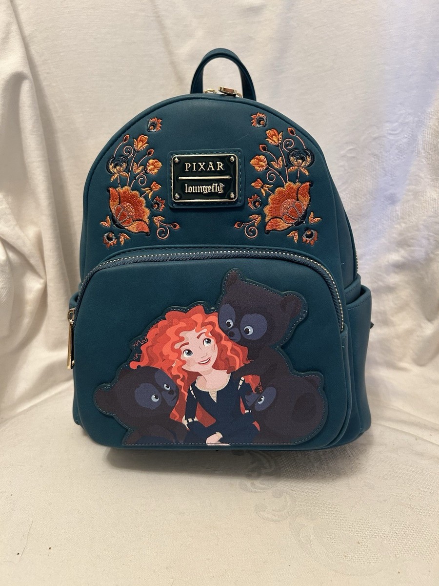 brave loungefly mini backpack Disney Loungefly Pixar Brave Merida & Brothers Mini Backpack