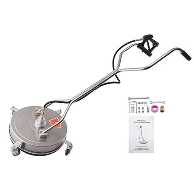 #ad 22 Inch Pressure Washer Surface Cleaner 4200PSI for Sidewalk Driveway Steel $225.85