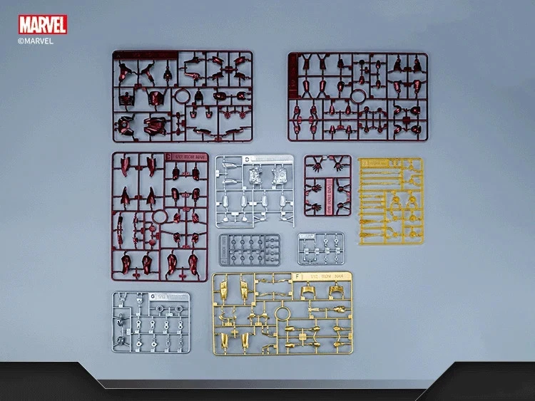 Figurines Kits de montage Original Fondjoy Iron Man 15 cm 1/12  Marvel PVC ABS - Photo 3/3