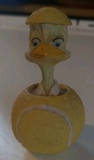 Enesco Eggbert “Lovebird” Tennis Figurine. New in Box. Eggbert & Friends No Box