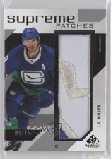2021-22 Upper Deck SP Game Used Supreme Patch 4/15 JT Miller #SP-JM Patch 04f2