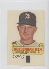 1966 Topps Rub-Offs Ken Harrelson 2g2