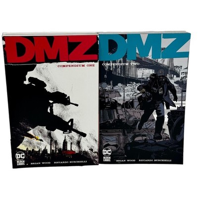 DMZ Compendium One & Two Complete Set DC Black Label TPB NEW Unread Brian Wood