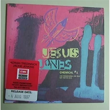 JESUS JONES CHEMICAL #1 CD SINGLE 1 TRACK PROMO WITH CARD P/S UK