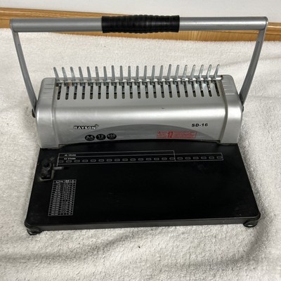 Rayson SD16 Comb Binding Machine - A4 Max Binding Length 12 Sheets Punching EXC