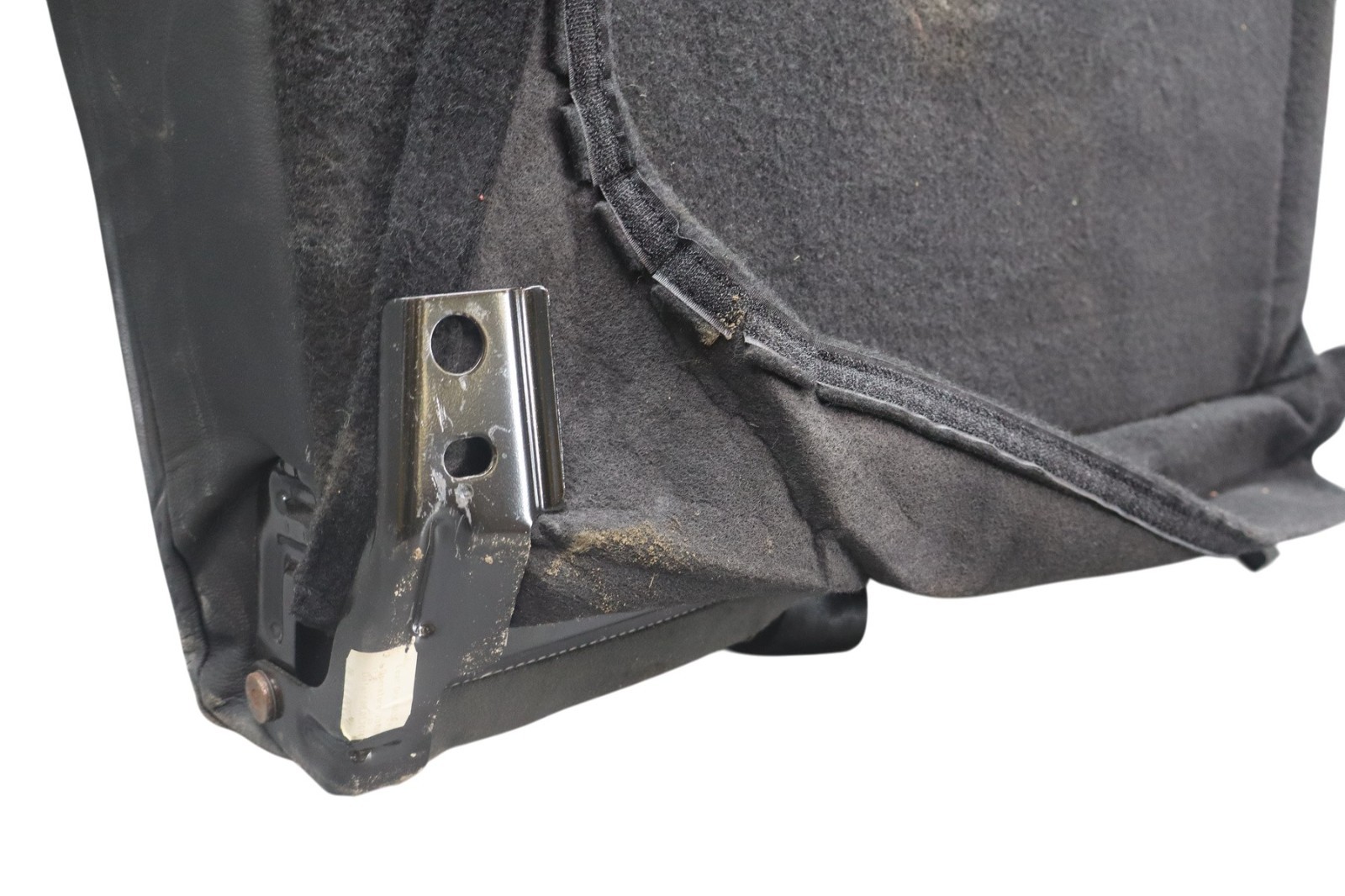 14-17 Maserati Ghibli Rear Left Driver Side Second Row Upper Seat Black Oem