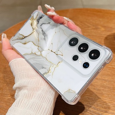 For Samsung Galaxy A37 A56 A17 A16 A26 A36 A15 A25 Shockproof Marble Case Cover