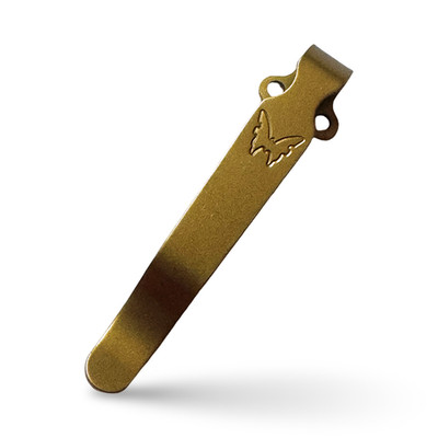 Benchmade OEM Deep Carry Pocket Clip - Gold Oxide