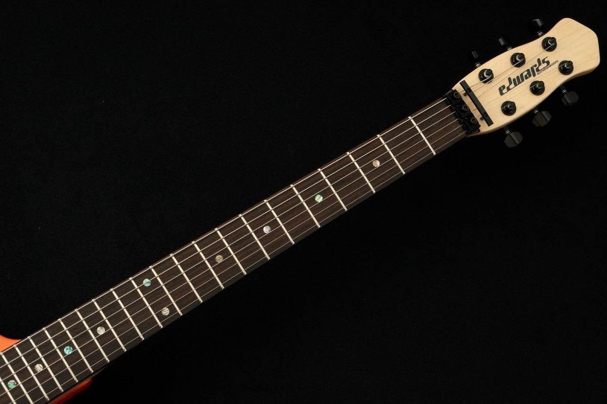 ギター [JUNK]edwards E-RV138 Edwards E-RV-138 Black - Free Shipping*-0610 | Reverb