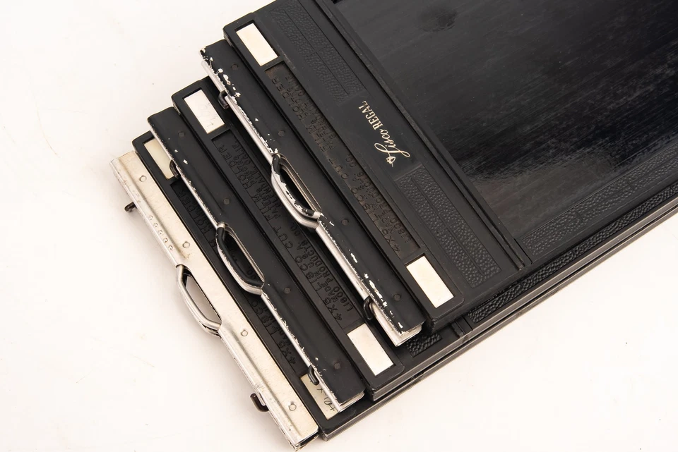 Lisco Regal Lot of 3 Plastic Film Holder for 4x5 Cut Sheet Film V21 - Image 4 of 4