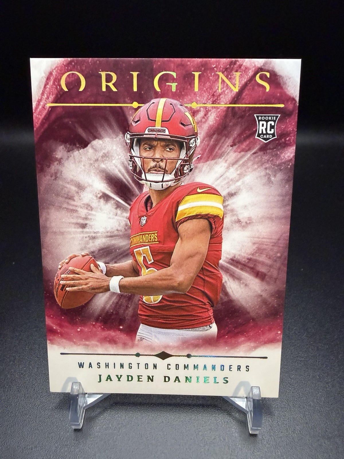 2024 Panini Origins - Rookies Jayden Daniels #144 (RC) Commanders