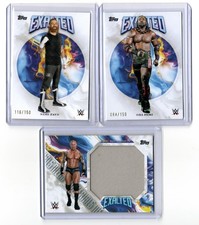 Topps Exalted WWE - 3 Card Lot - Oba Femi, Sami Zayn, Randy Orton - Variety