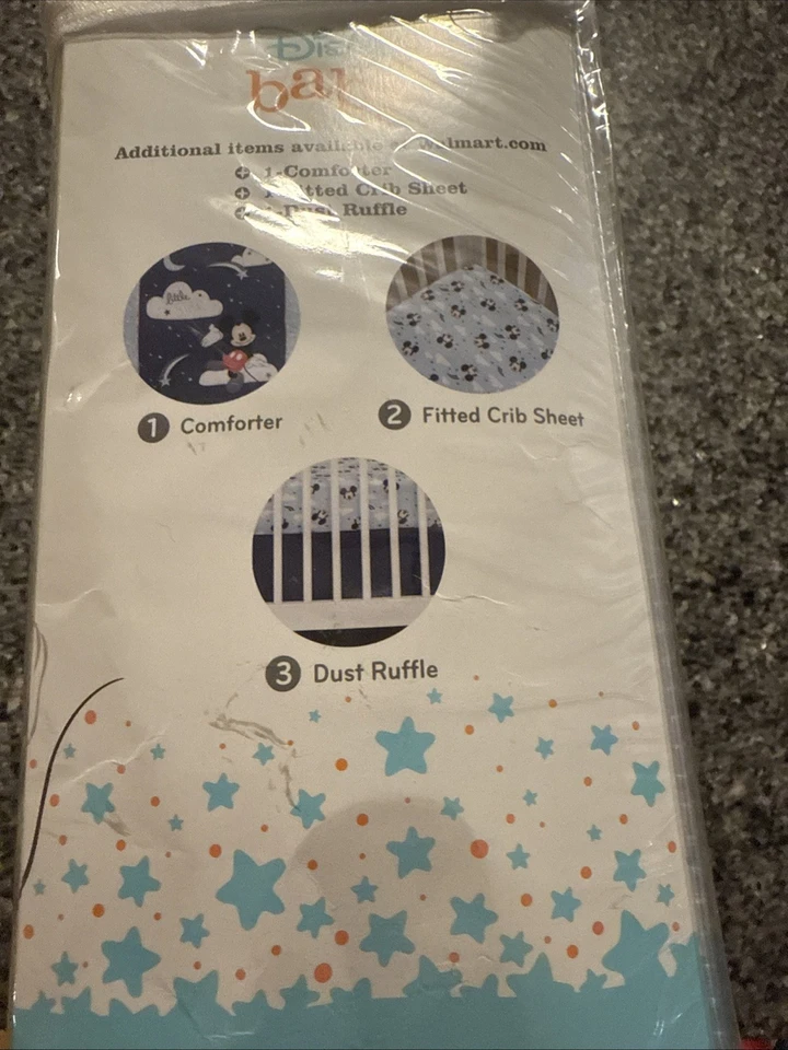 Conjunto de berço Disney Baby Mickey Mouse 3 peças - Imagem 3 de 3