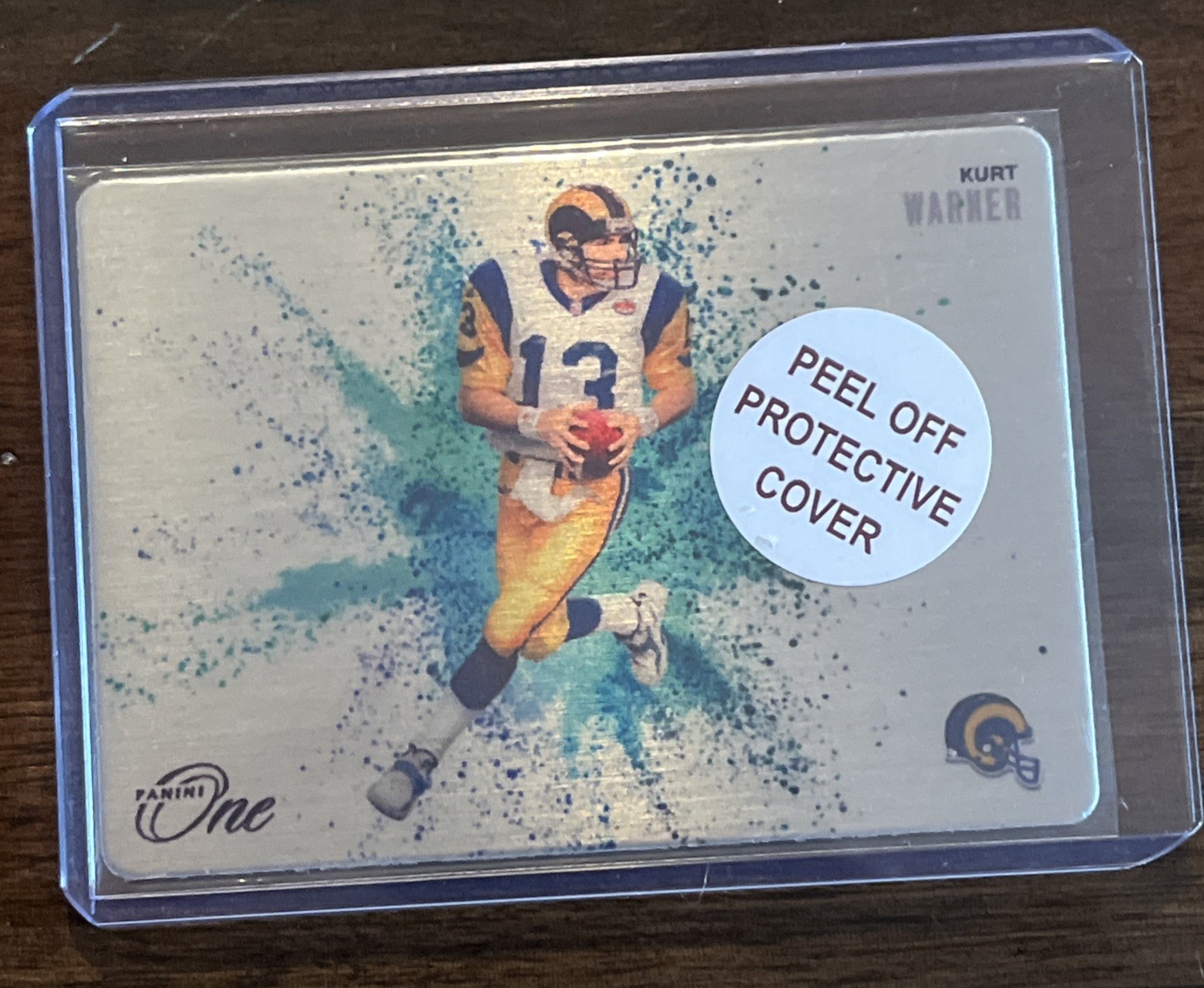 2024 Panini One Kurt Warner Color Blast 🔥SSP Case Hit