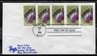 1¢ WONDER'S ~ US FDC 25¢ FLATHEAD INDIAN HEADDRESS BOOKLET PANE 1990 ~ D378