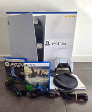 Sony PlayStation 5 (CFI-1216A)Blu-Ray Edition 825GB mit DualSense, OVP, 2 Spiele