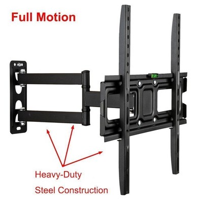 Home Full Motion HDTV  TV Wall Mount Bracket 32 36 40 42 48 50 52 55 60'' LCD New