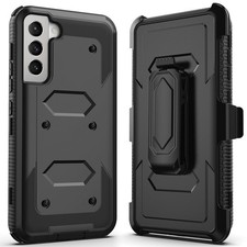 For Samsung Cell phone Rugged Hard Shockproof Case Cover with Holster Belt Clip