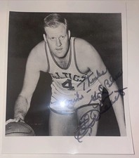 Clyde Lovellette Signed Autographed Photo Boston Celtics 8x10