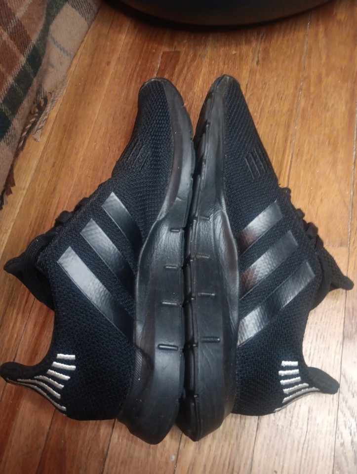 adidas Swift Run Triple Black Women’s US Sz 9 UK 7.5 EU 41 1/3 - NO ...