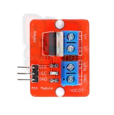 5PCS MOSFET Button IRF520 MOSFET Driver Module for Arduino ARM Raspberry pi