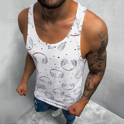 Men Gym Tank Top Vest Sleeveless Bodybuilding Fitness Muscle Tee T-shirt Fashion - Picture 10 of 14