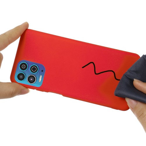 Coque arrière souple silicone liquide pour Moto G50 G22 G31 G41 Edge 20 Fusion 5G - Photo 6 sur 16