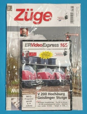 Züge Ausgabe 165 mit DVD NEU noch in Folie   1A absolut TOP