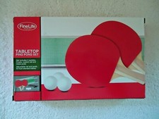 Fine Life Products " NIB " Tabletop Ping Pong Set " GREAT GIFT ITEM "