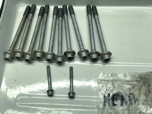 BMW K1200S Motor Zylinderkopf Schrauben Engine Cylinder Head Bolts (8) 05'