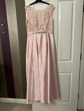 Pink Evening Gown Size L