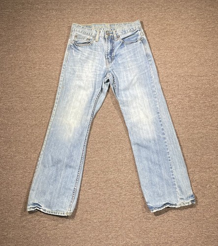 Bootcut 26x28 Light Blue Denim Cotton 
