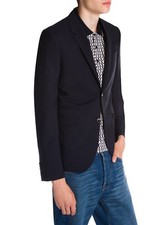 VALENTINO Wardrobe Essential All Year Weight Wool Slim Navy Blazer 40 R 2350