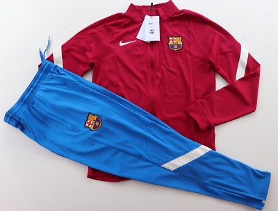 NIKE FC BARCELONA STRIKE DRI FIT FUSSBALL TRAININGSANZUG CW2173-621 KINDER JUNGEN MÄDCHEN L