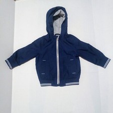 Baby Gap Factory Varsity Hooded Windbreaker Jacket-Size 2 Years/2T-Lined-Pockets