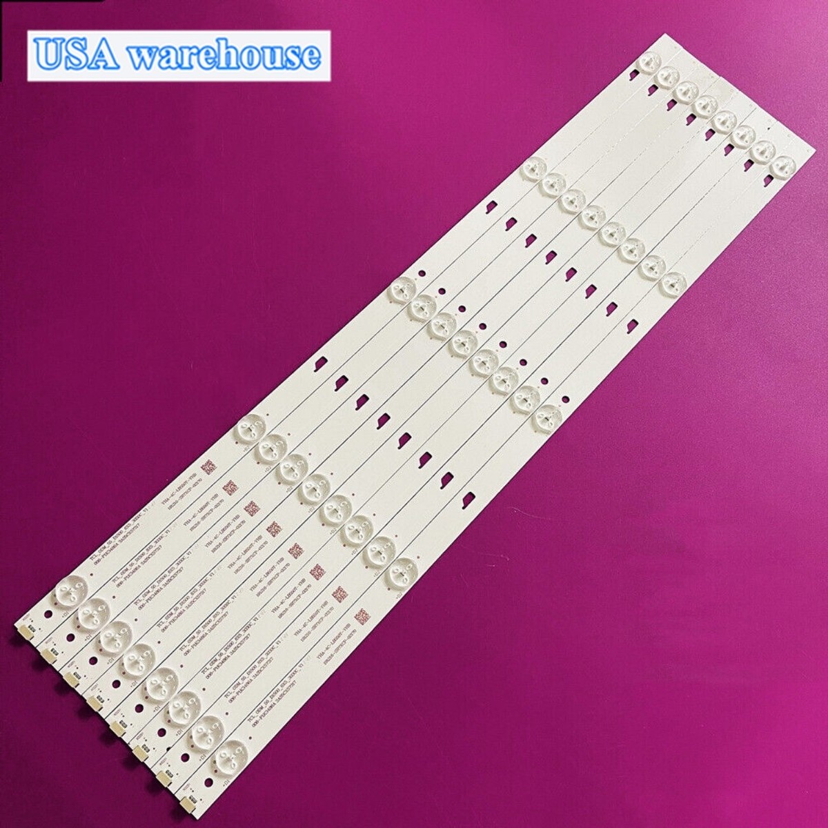 QMEVEGAZT(売店) LED バックライト ランプ ストリップ 12leds For LIG 55" に適合テレビ 5 1155mm LED バックライト ストリップ 55L510U18 55U3600C 55U36CMC 55L26CMC 55U36EBC 55L